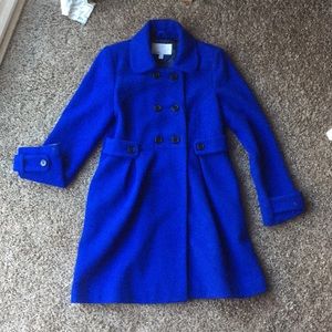 Old Navy Wool Pea Coat - Electric Blue